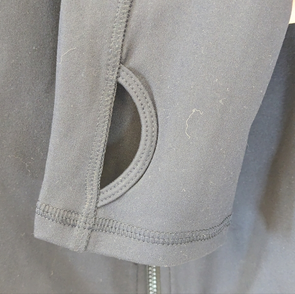 NWT Spyder Navy Zip Up Hooded Jacket Sz Large - Picture 5 of 7